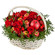 gift basket with strawberry. Rostov-on-Don