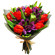 Bouquet of tulips and alstroemerias. Rostov-on-Don